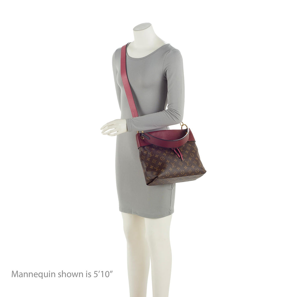 Louis Vuitton Monogram Canvas Tuileries Besace Shoulder Bag (SHF-23651)