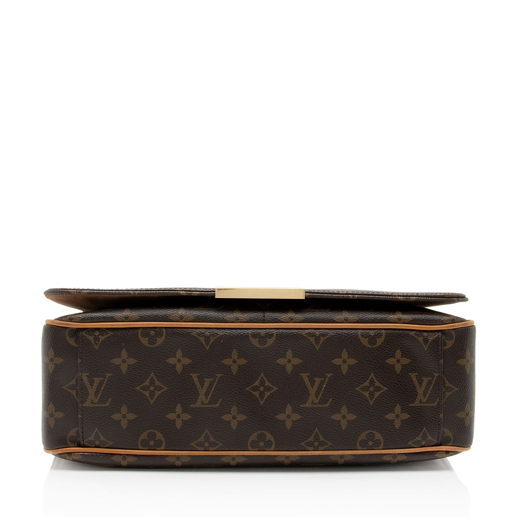 Louis Vuitton Monogram Canvas Valmy MM Messenger Bag (SHF-vusxUP)
