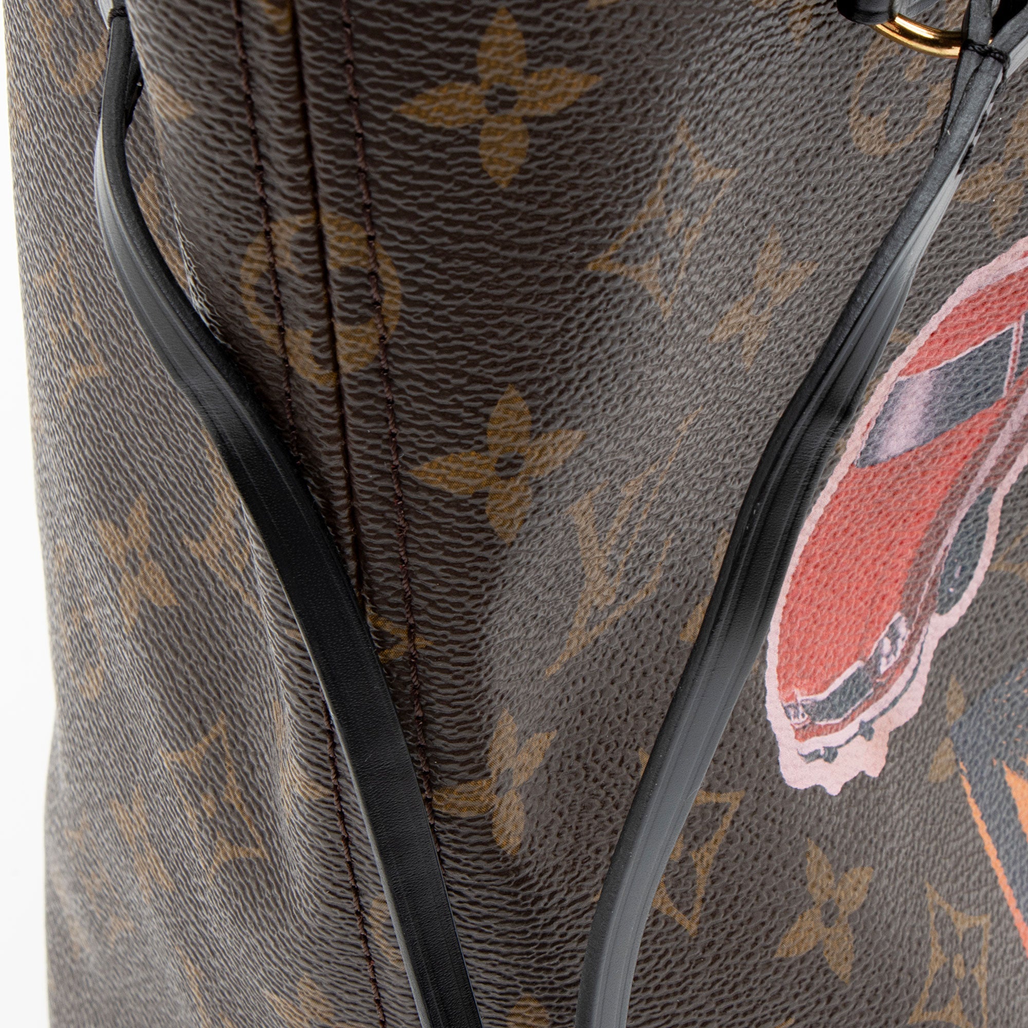 Louis Vuitton Monogram Canvas World Tour Neverfull MM Tote