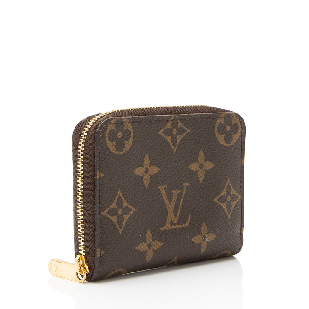Louis Vuitton Monogram Canvas Zippy Coin Wallet
