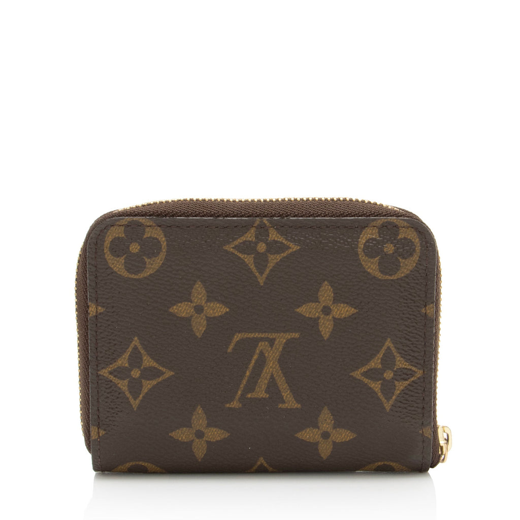 Louis Vuitton Monogram Canvas Zippy Coin Wallet