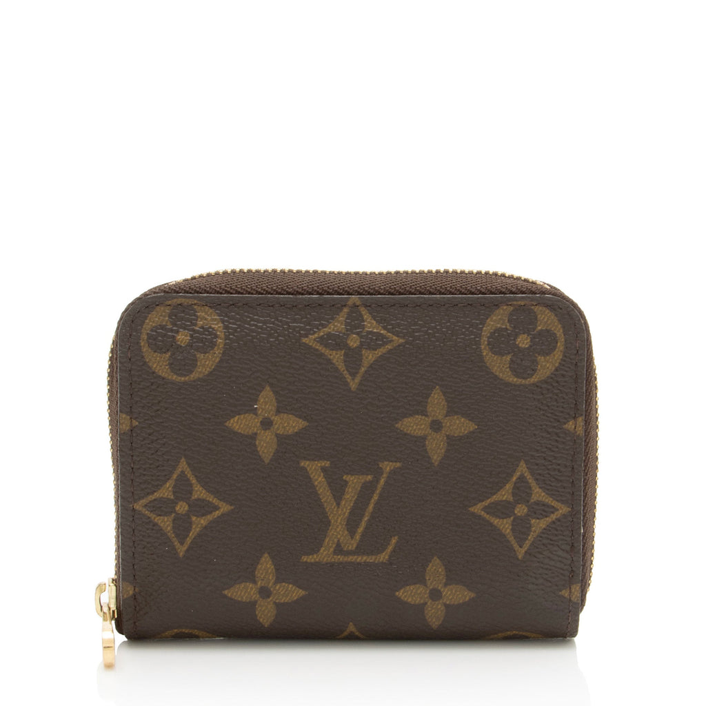 Louis Vuitton Monogram Canvas Zippy Coin Wallet