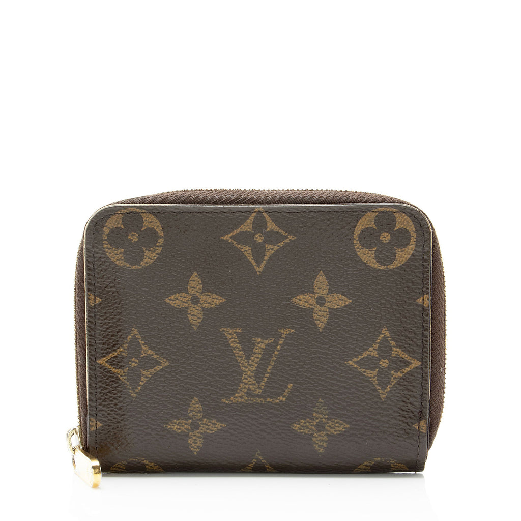 Louis Vuitton Monogram Canvas Zippy Coin Wallet