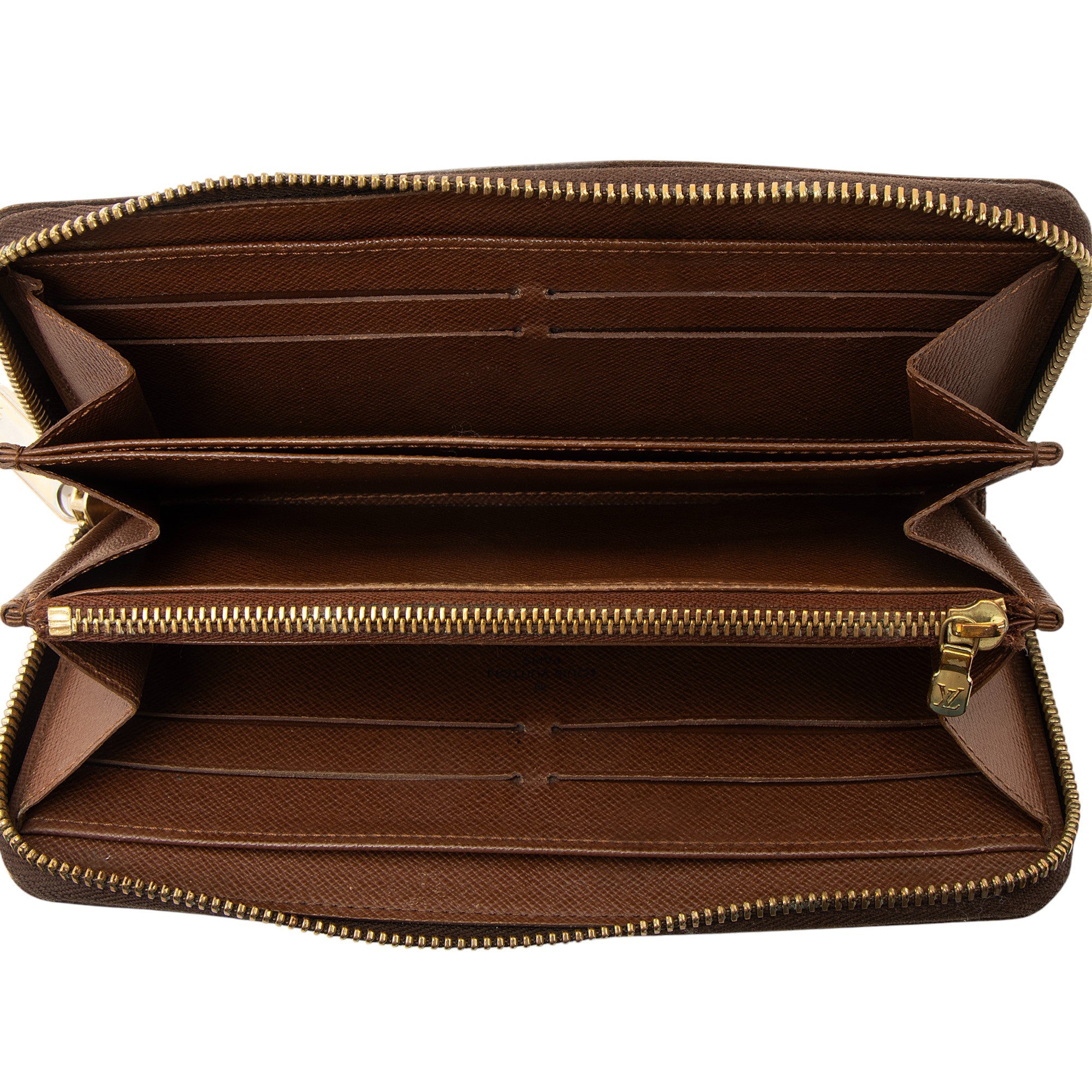 Louis Vuitton Monogram Canvas Zippy Wallet
