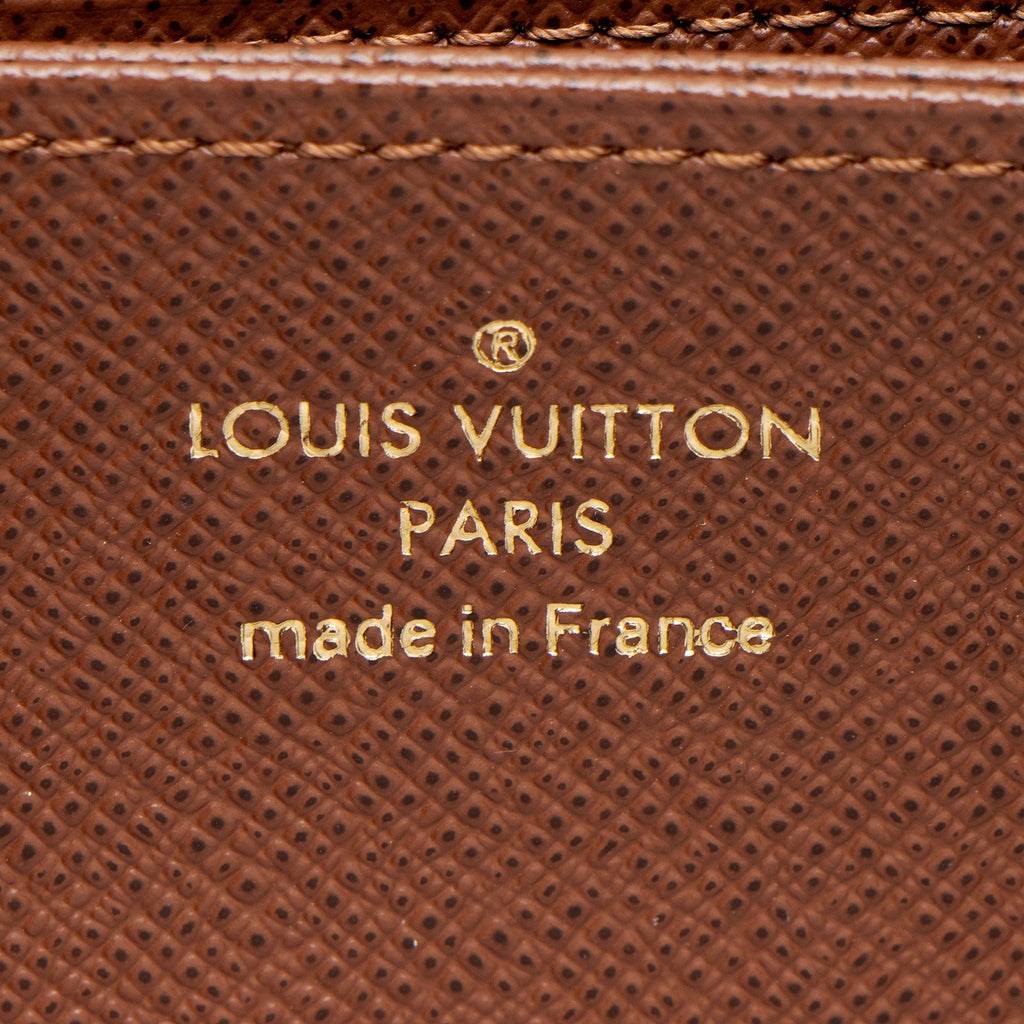Louis Vuitton Monogram Canvas Zippy Wallet