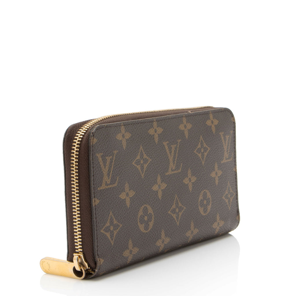 Louis Vuitton Monogram Canvas Zippy Wallet