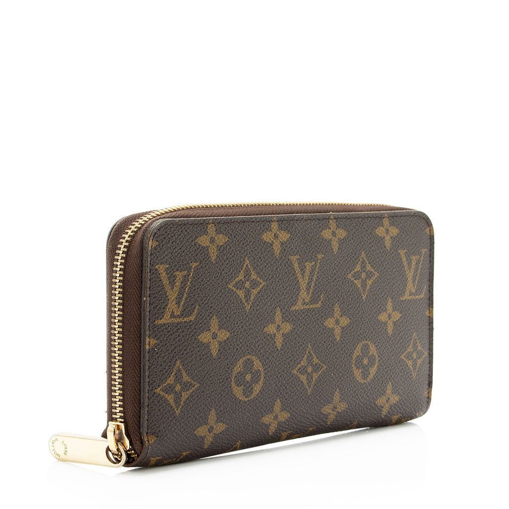 Louis Vuitton Monogram Canvas Zippy Wallet