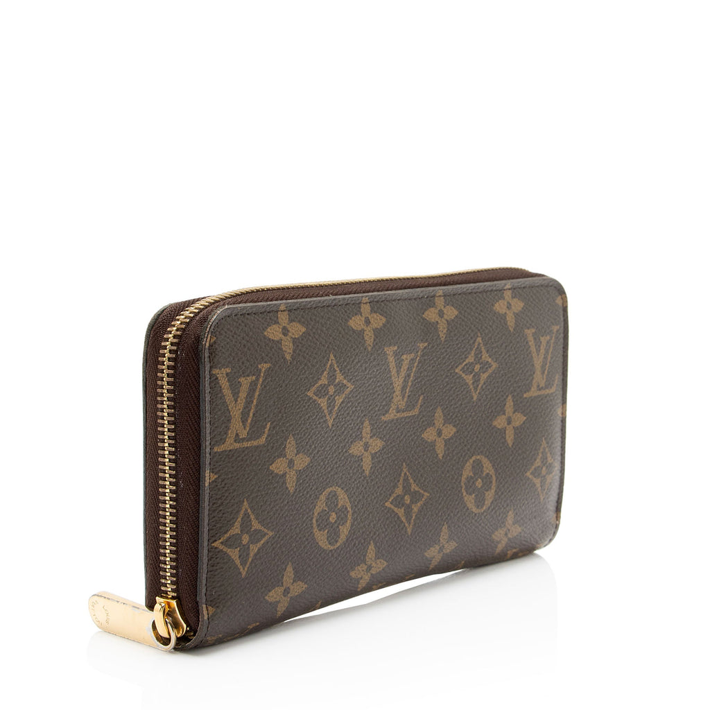 Louis Vuitton Monogram Canvas Zippy Wallet