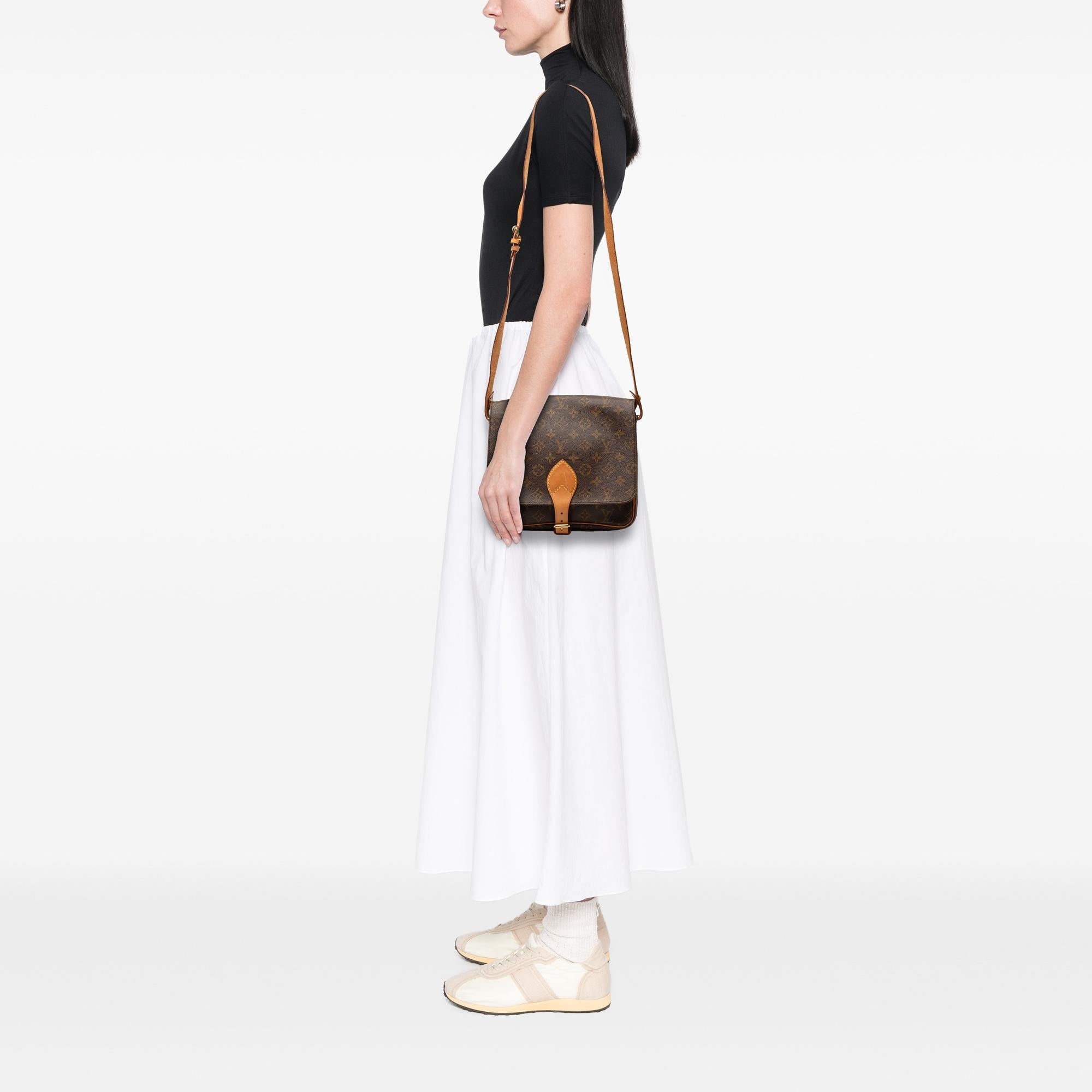 Louis Vuitton Monogram Cartouchiere GM