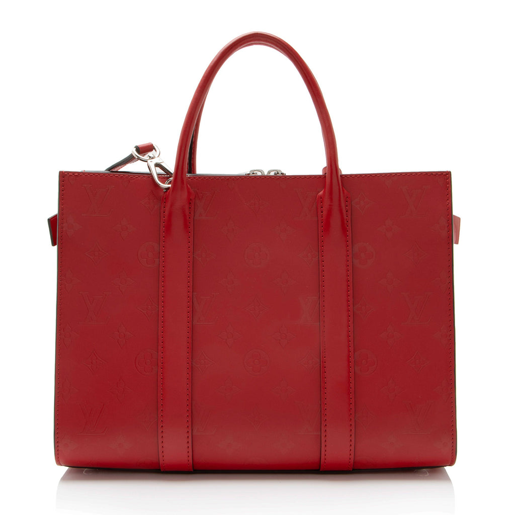 Louis Vuitton Monogram Cuir Plume Very MM Tote