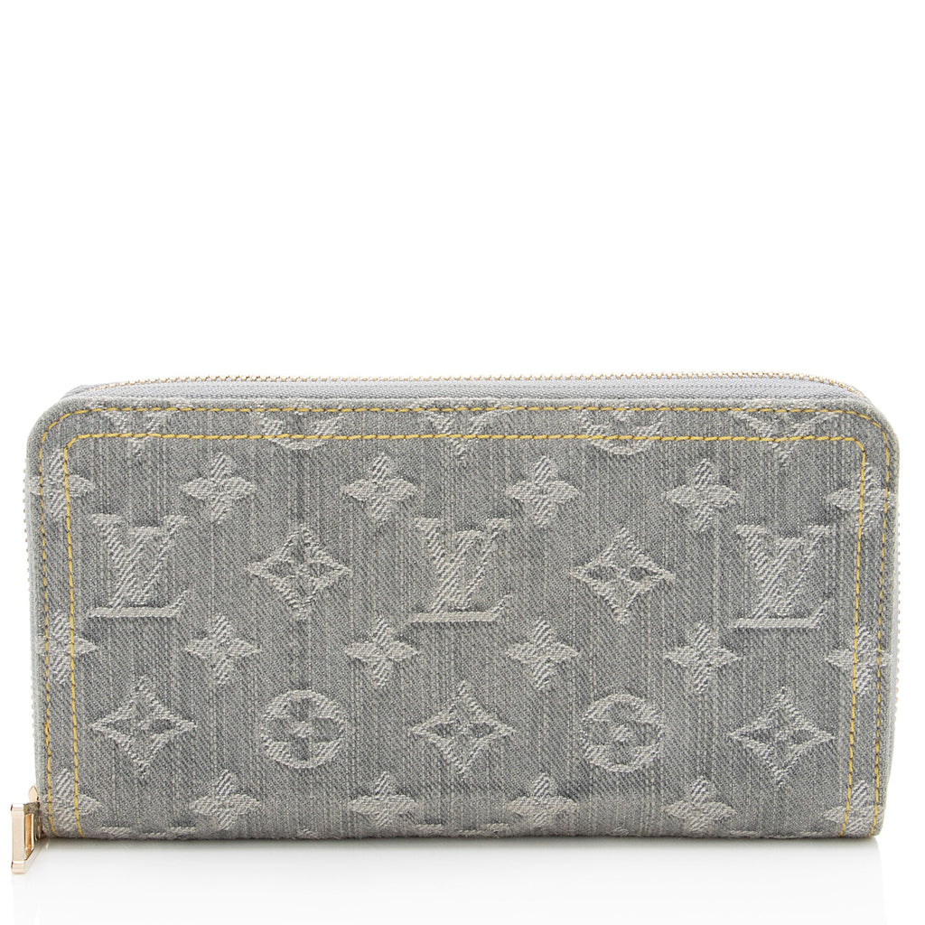 Louis Vuitton Monogram Denim NM Zippy Wallet