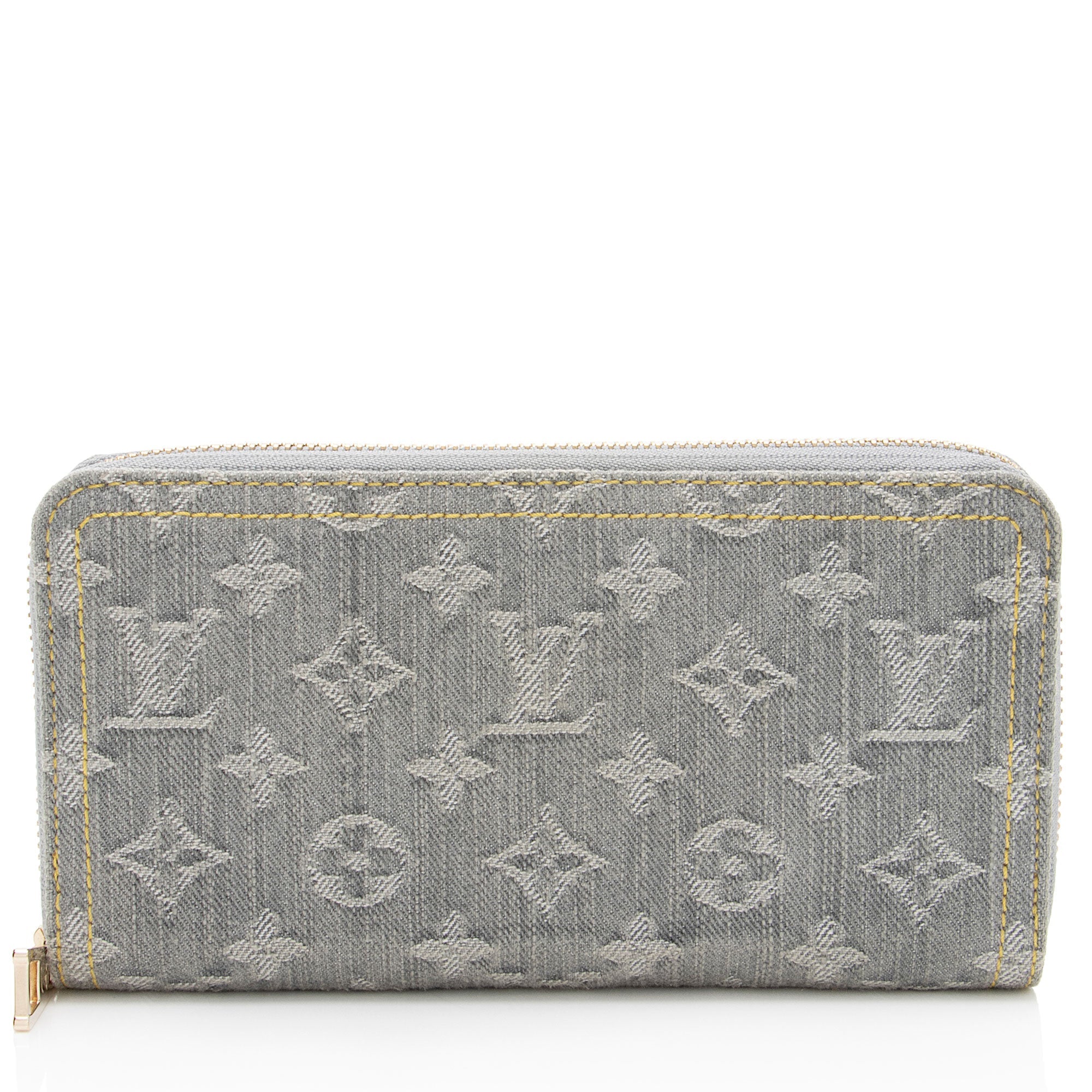 Louis Vuitton Monogram Denim NM Zippy Wallet