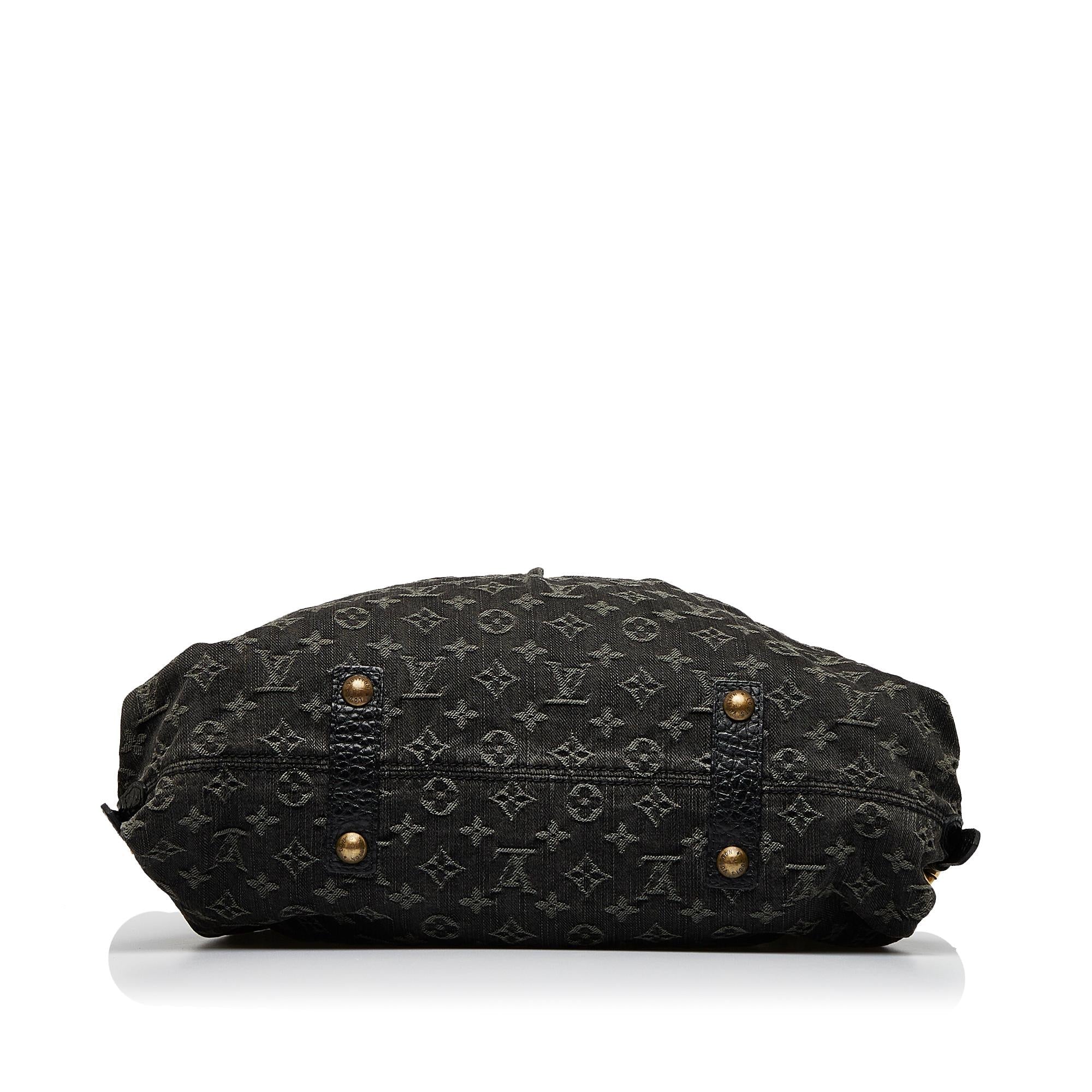 Louis Vuitton Monogram Denim Neo Cabby MM (SHG-qtzpGF)