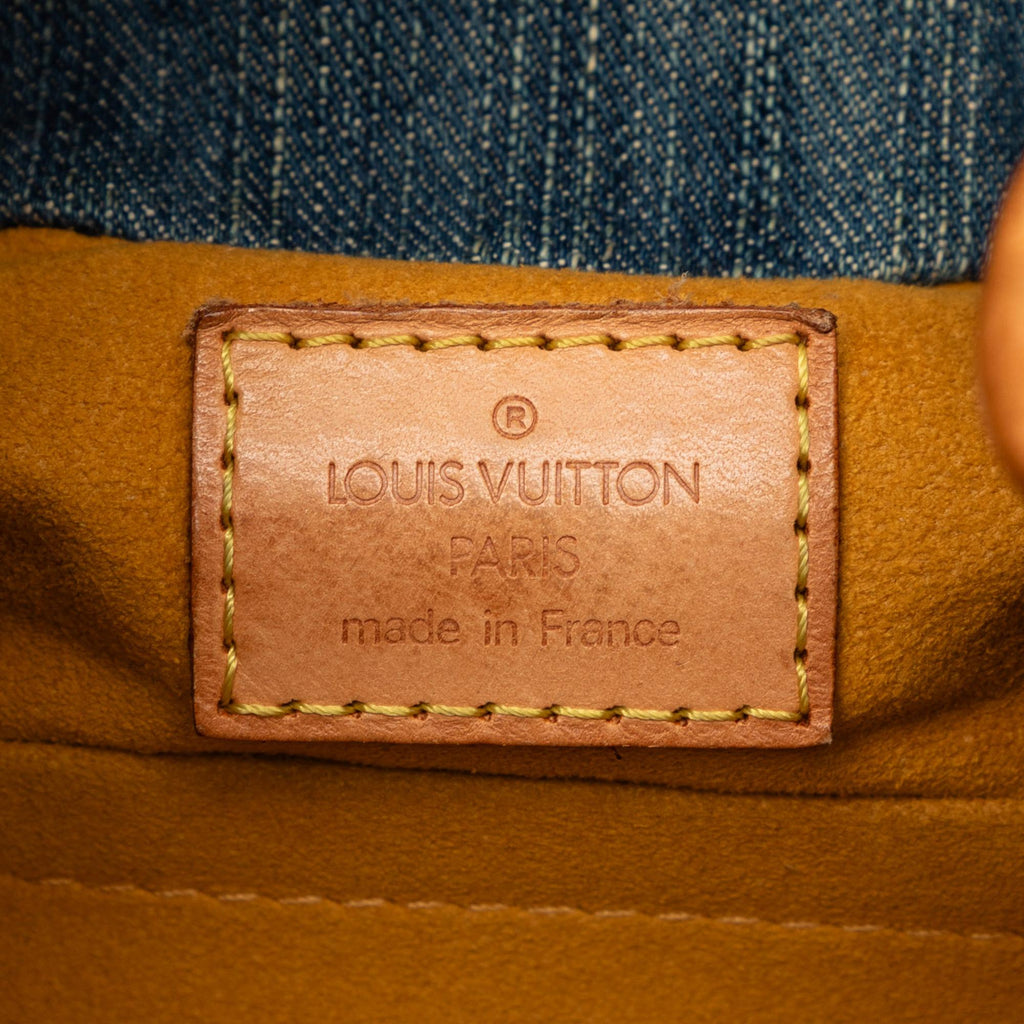 Louis Vuitton Monogram Denim Pleaty