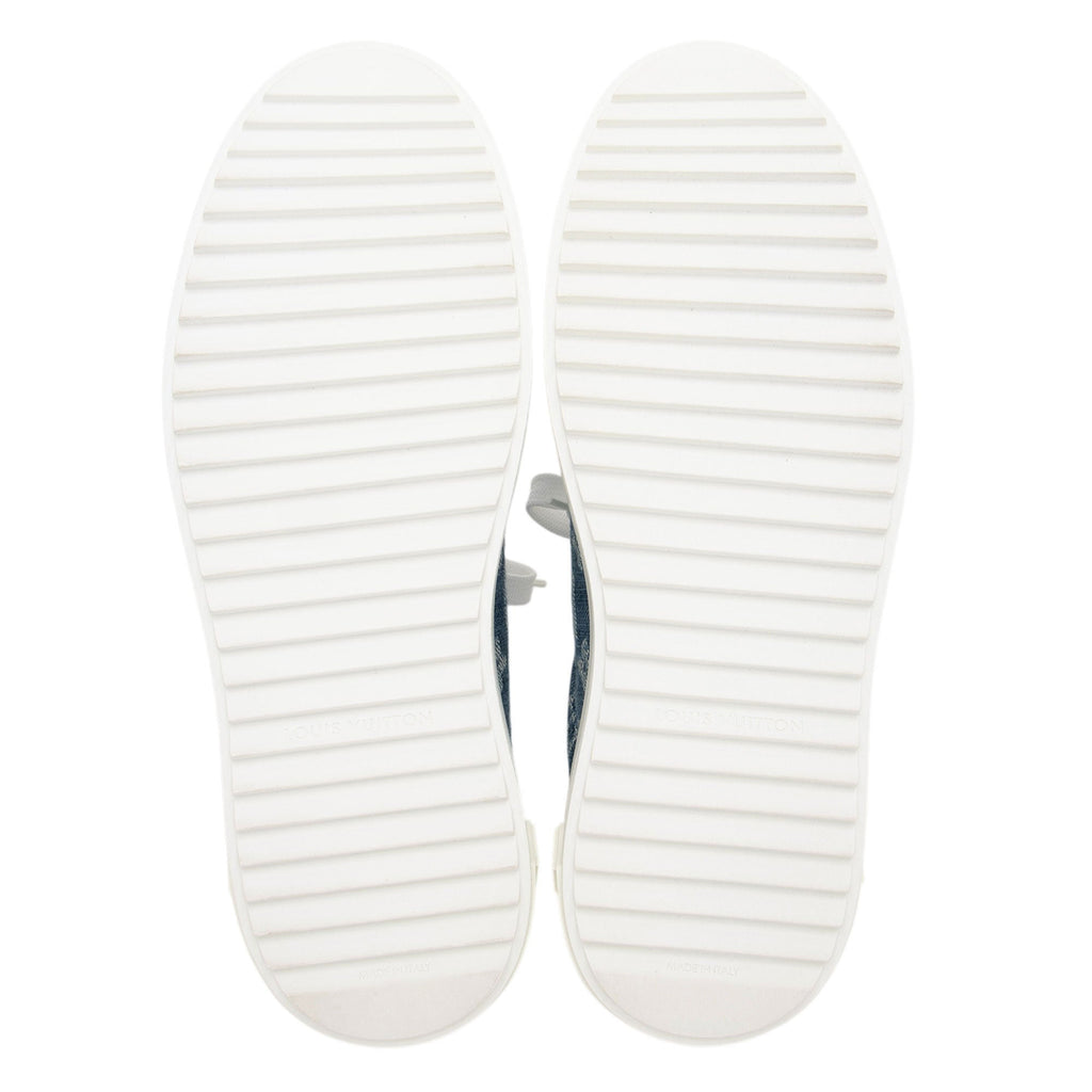 Louis Vuitton Monogram Denim Time Out Sneakers - Size 9 / 39