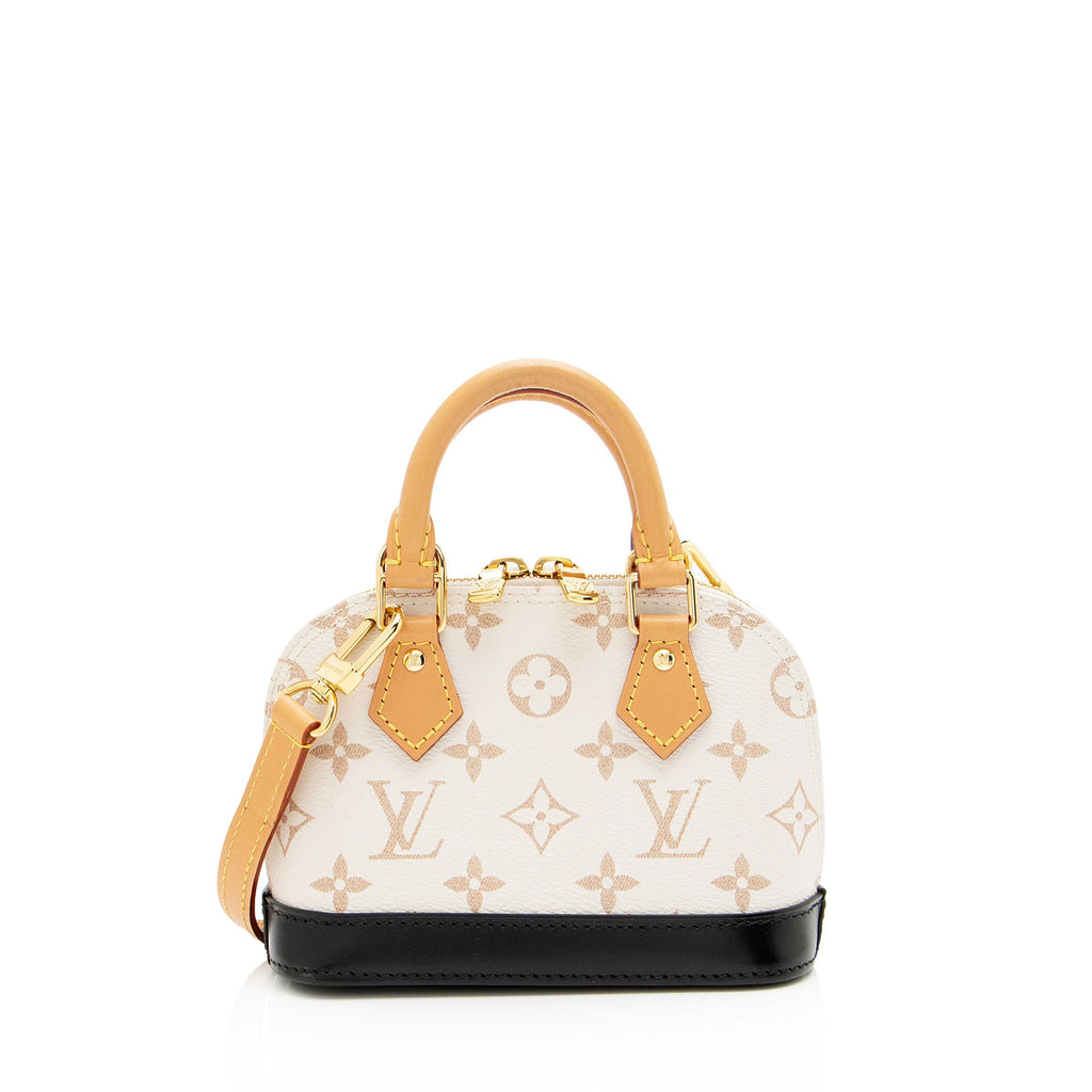 Louis Vuitton Monogram Dune Nano Alma Satchel (SHF-8C72bU)