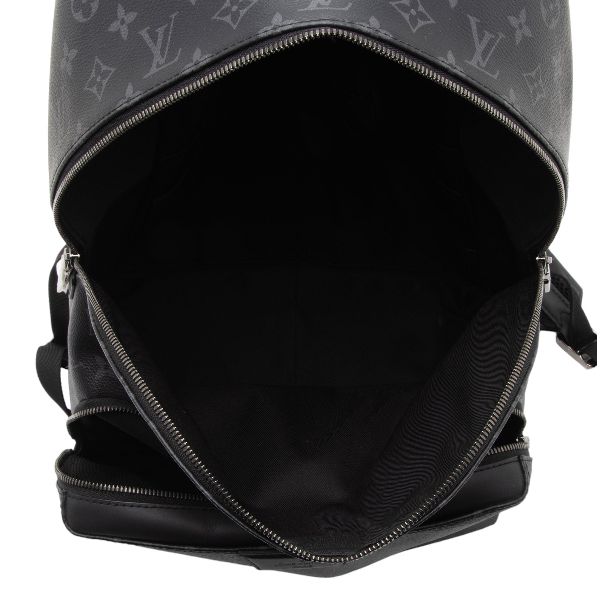 Louis Vuitton Monogram Eclipse Discovery PM Backpack (SHF-fMB1cP)