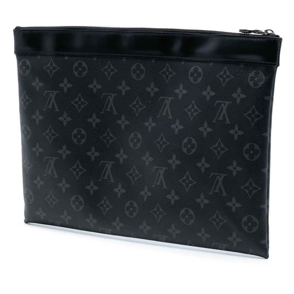 Louis Vuitton Monogram Eclipse Discovery Pochette GM