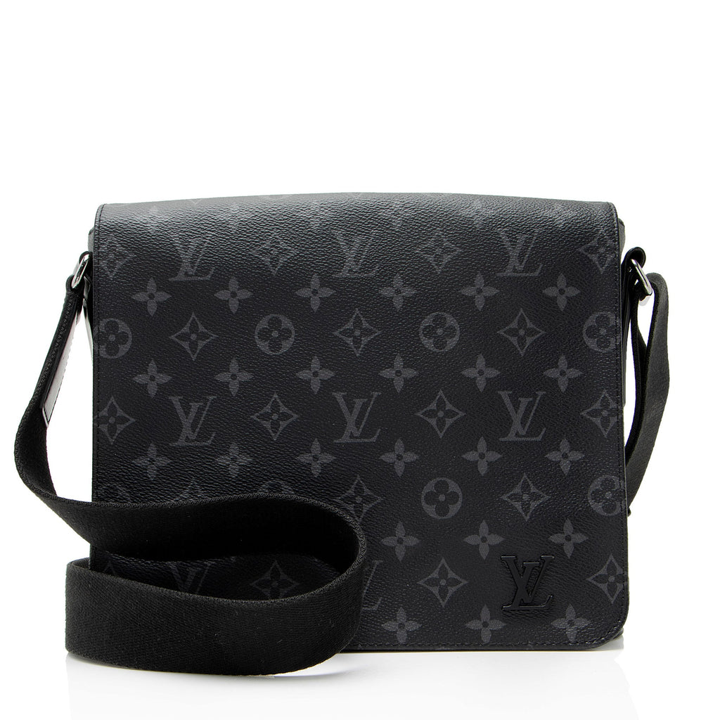 Louis Vuitton Monogram Eclipse District PM Messenger