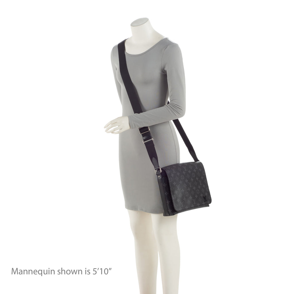 Louis Vuitton Monogram Eclipse District PM Messenger