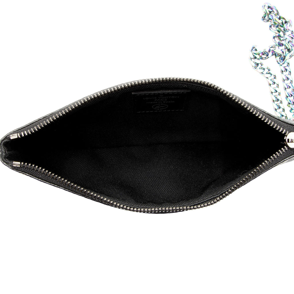 Louis Vuitton Monogram Eclipse Flash Fragment iPhone Pouch