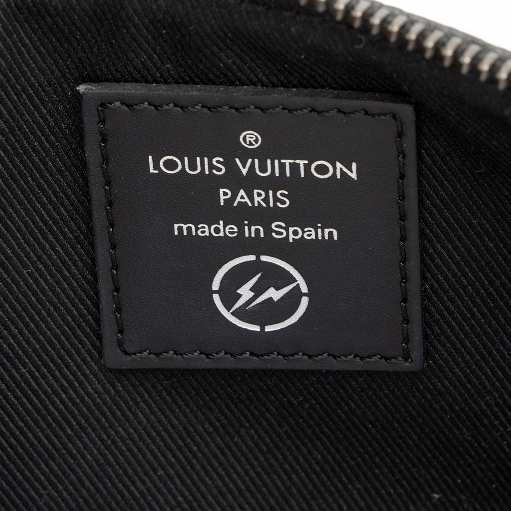 Louis Vuitton Monogram Eclipse Flash Fragment iPhone Pouch