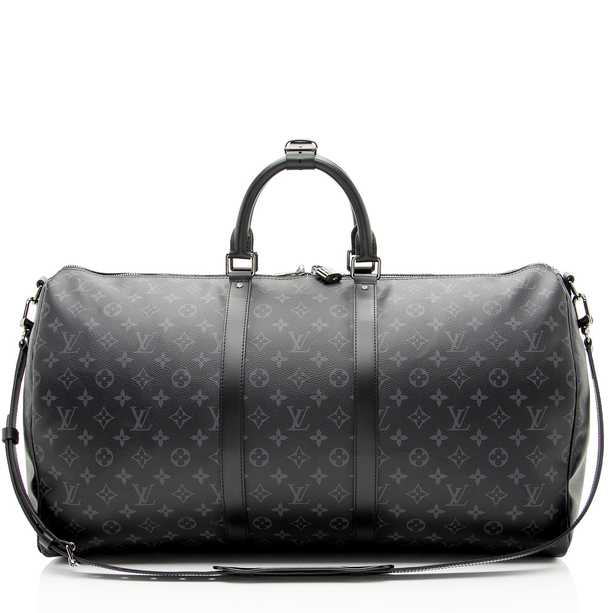 Louis Vuitton Monogram Eclipse Keepall Bandouliere 55 Duffle