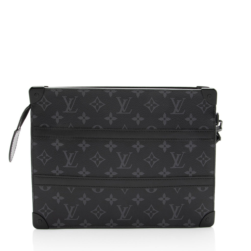 Louis Vuitton Monogram Eclipse Soft Trunk Pochette