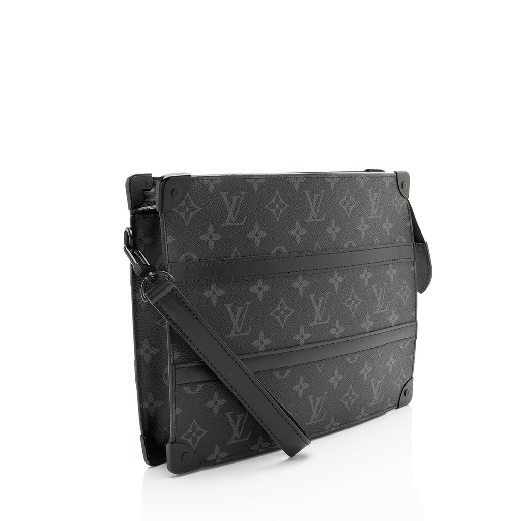 Louis Vuitton Monogram Eclipse Soft Trunk Pochette