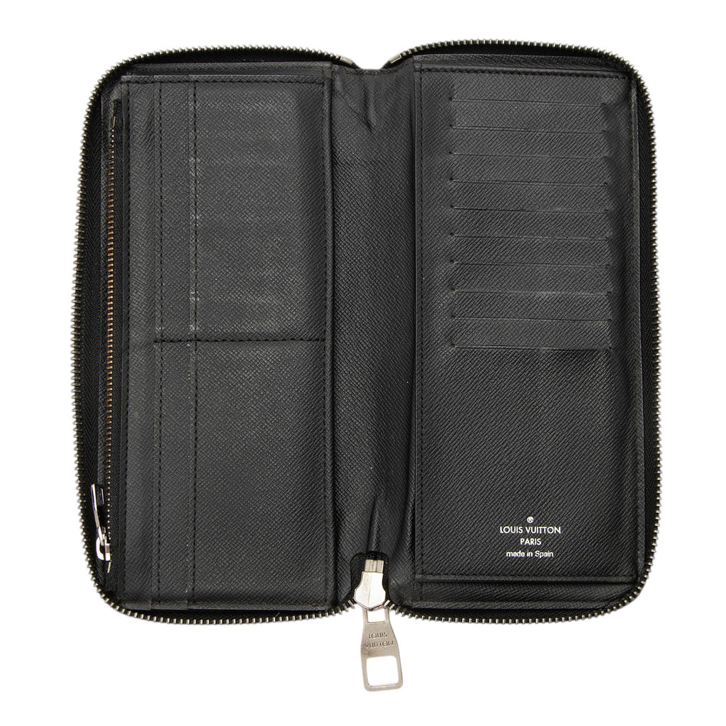 Louis Vuitton Monogram Eclipse Vertical Zippy Wallet