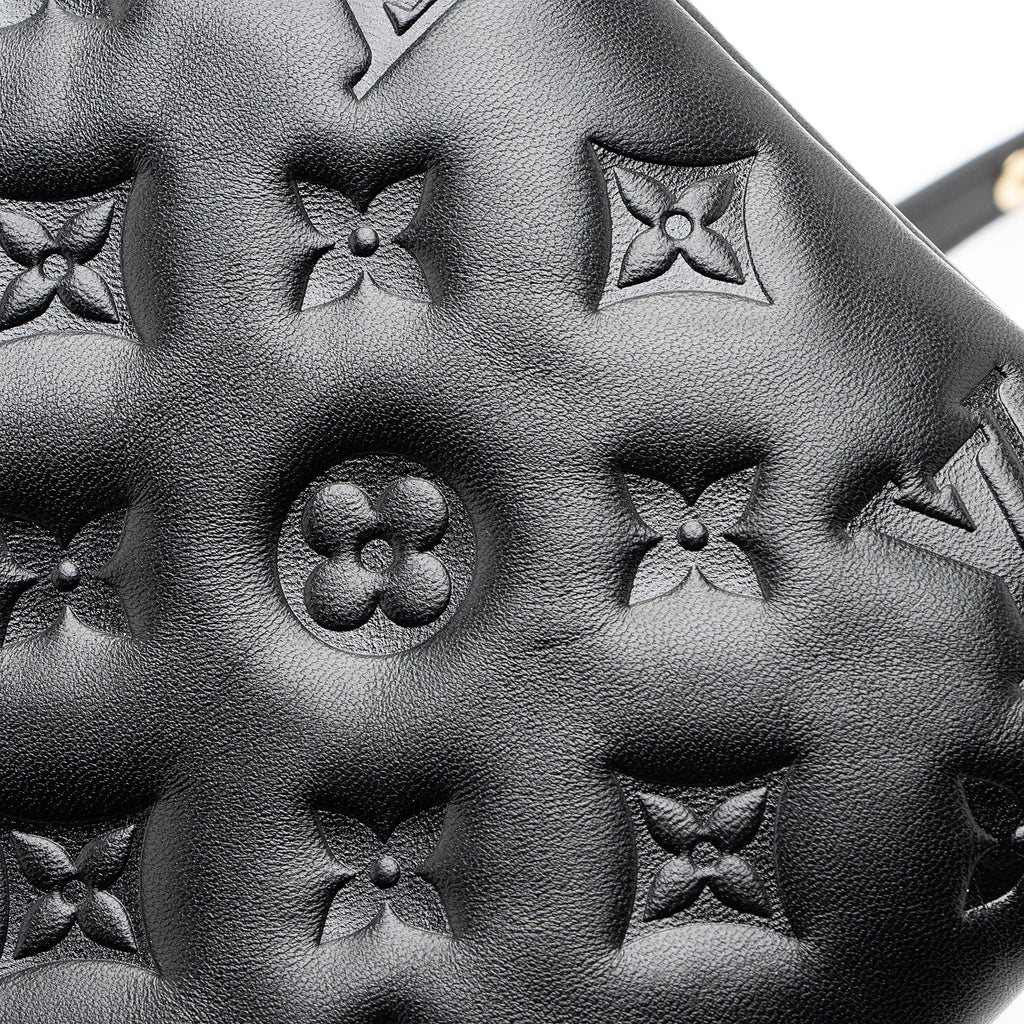 Louis Vuitton Monogram Embossed Lambskin Coussin BB Shoulder Bag