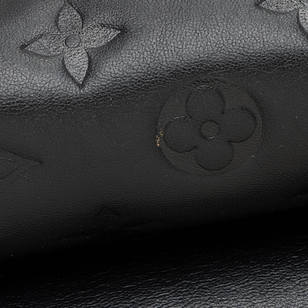 Louis Vuitton Monogram Embossed Lambskin Coussin PM Shoulder Bag (SHF-4qrMA6)