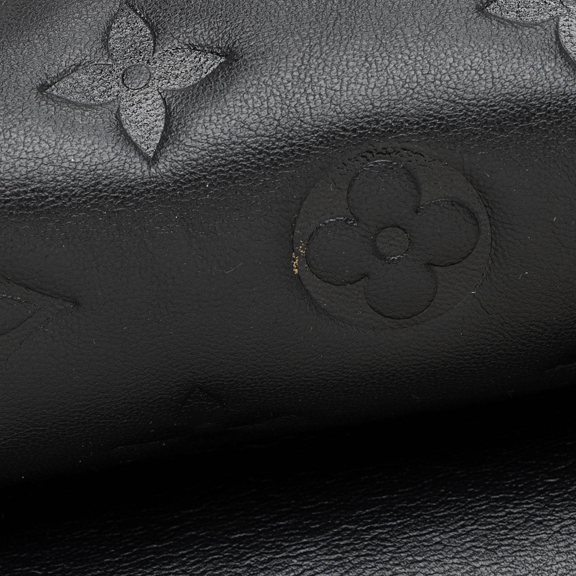 Louis Vuitton Monogram Embossed Lambskin Coussin PM Shoulder Bag (SHF-4qrMA6)