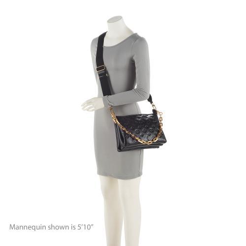 Louis Vuitton Monogram Embossed Lambskin Coussin PM Shoulder Bag (SHF-svpuoF)