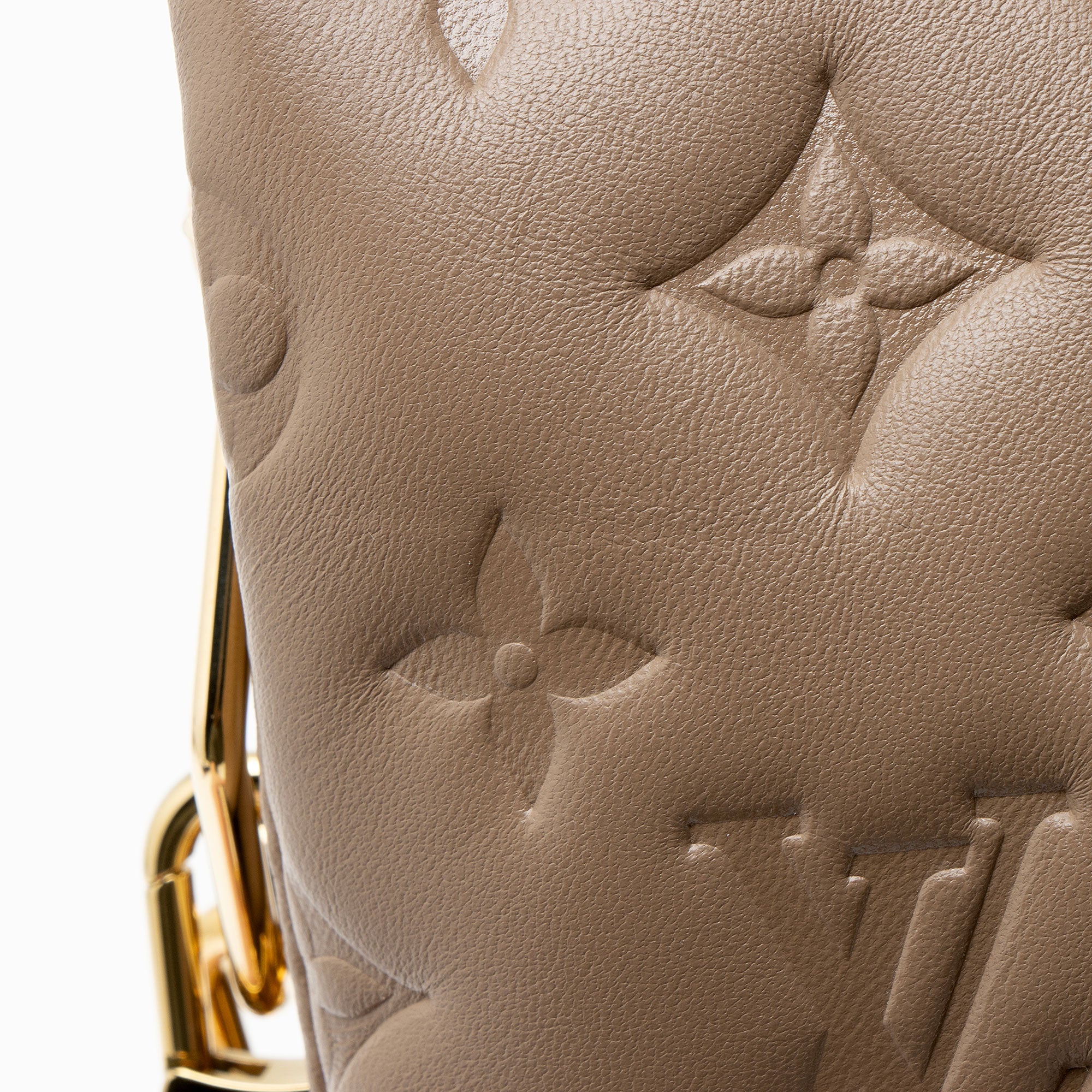 Louis Vuitton Monogram Embossed Lambskin Coussin PM Shoulder Bag