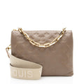 Louis Vuitton Monogram Embossed Lambskin Coussin PM Shoulder Bag