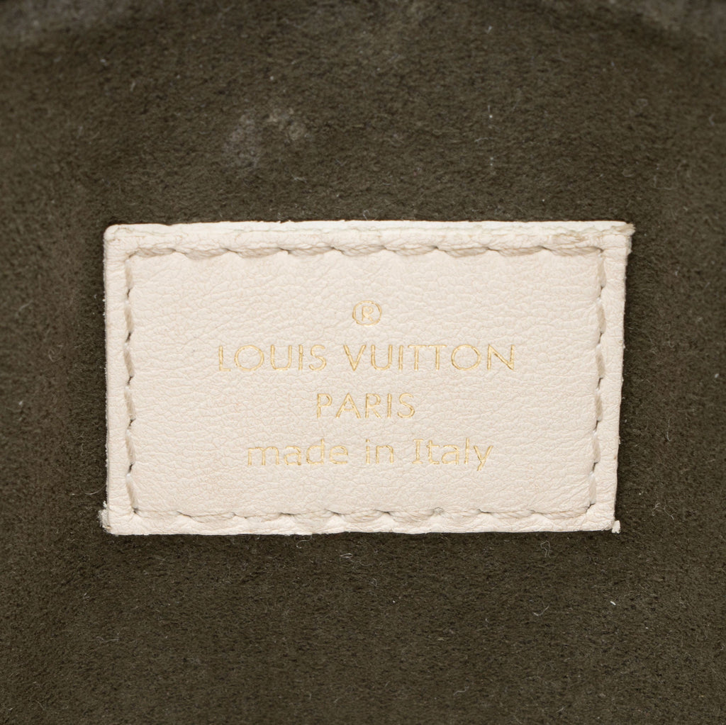 Louis Vuitton Monogram Embossed Lambskin Coussin PM Shoulder Bag