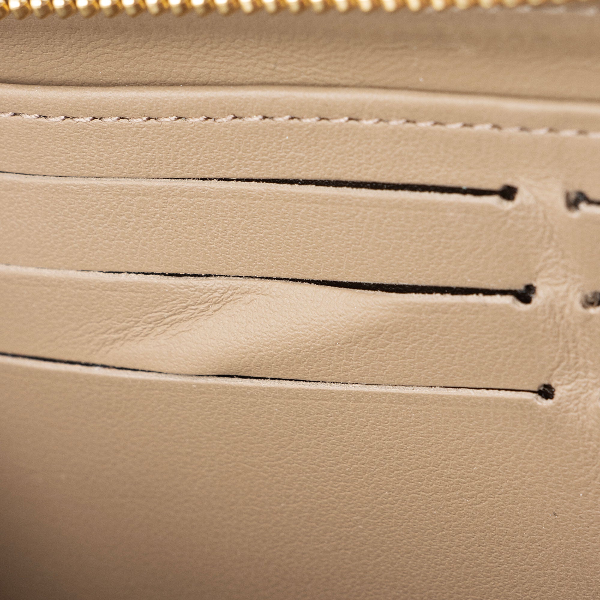 Louis Vuitton Monogram Embossed Lambskin Coussin Zippy Wallet