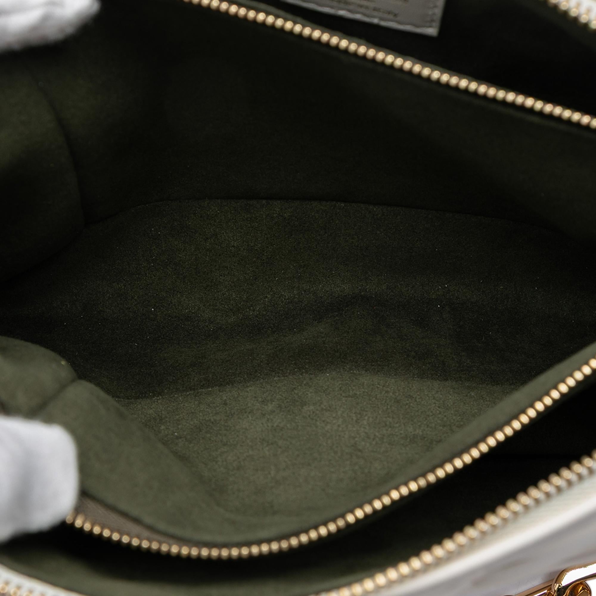 Louis Vuitton Monogram Embossed Puffy Lambskin Coussin PM
