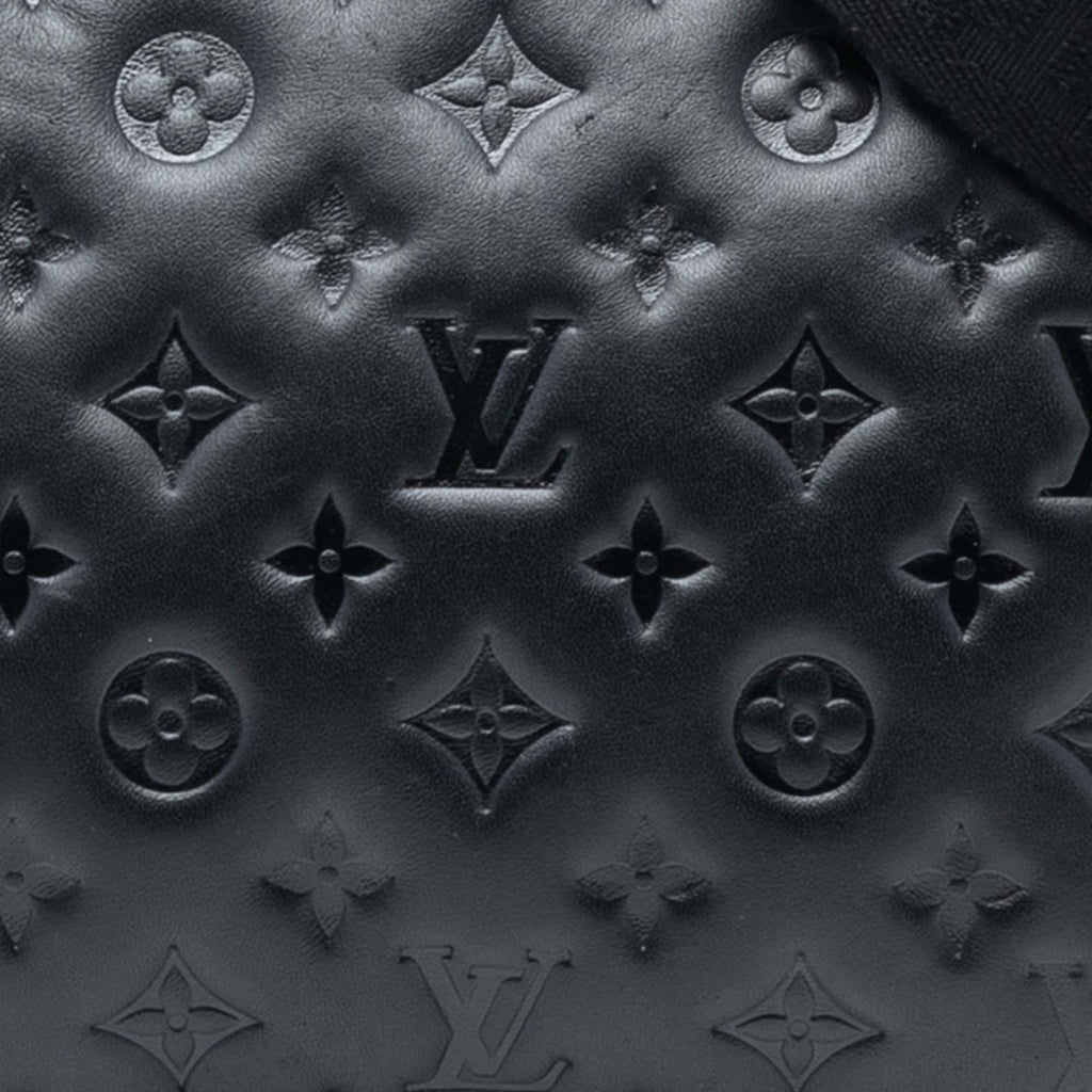 Louis Vuitton Monogram Embossed Puffy Lambskin Coussin PM
