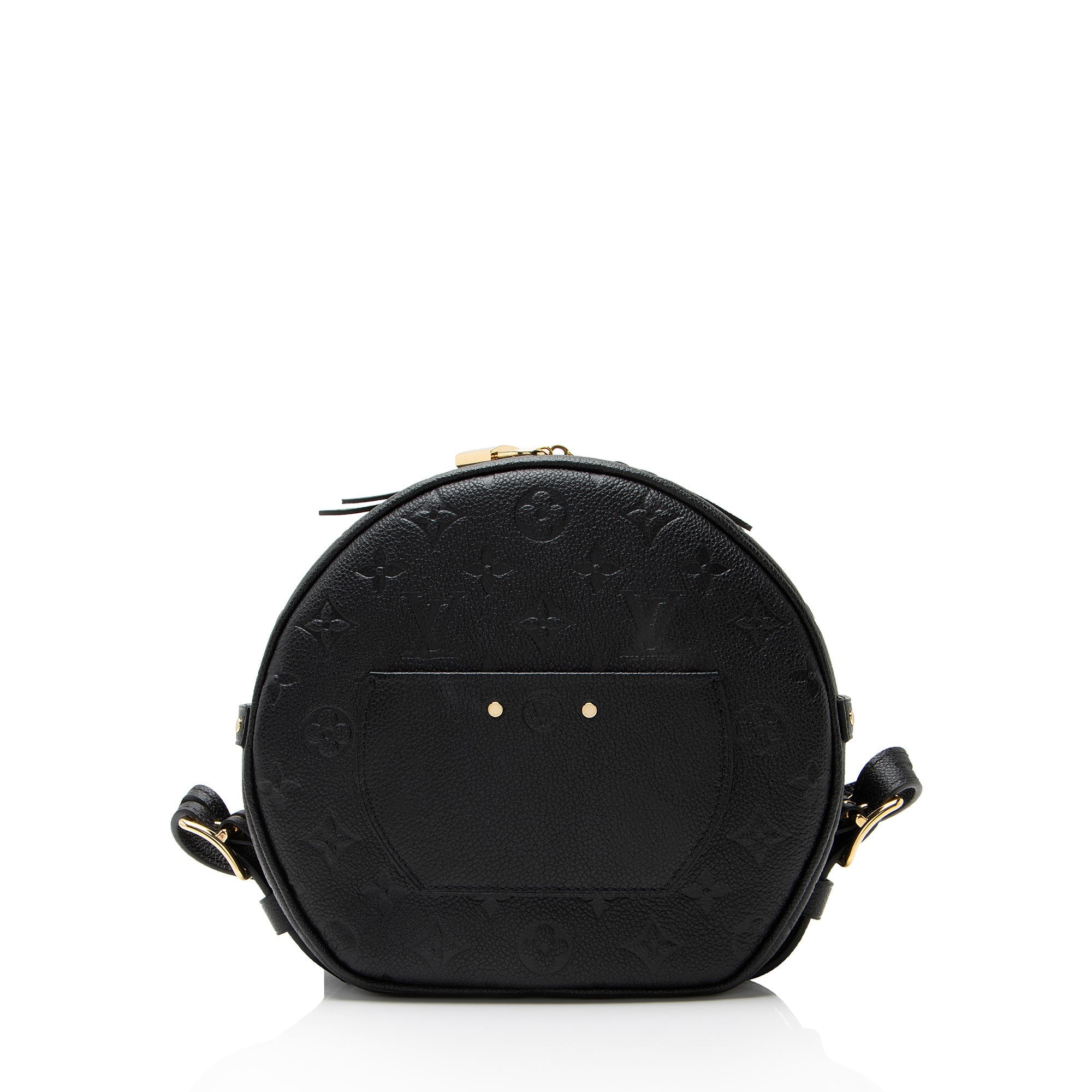Louis Vuitton Monogram Empreinte Boite Chapeau Souple MM Shoulder Bag