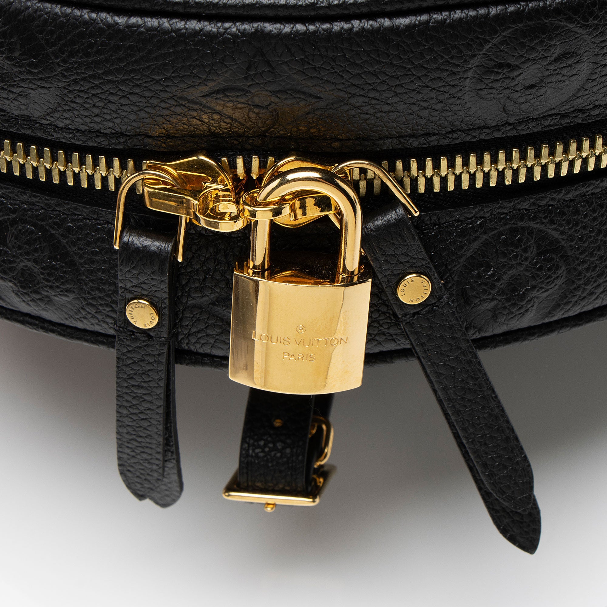 Louis Vuitton Monogram Empreinte Boite Chapeau Souple MM Shoulder Bag