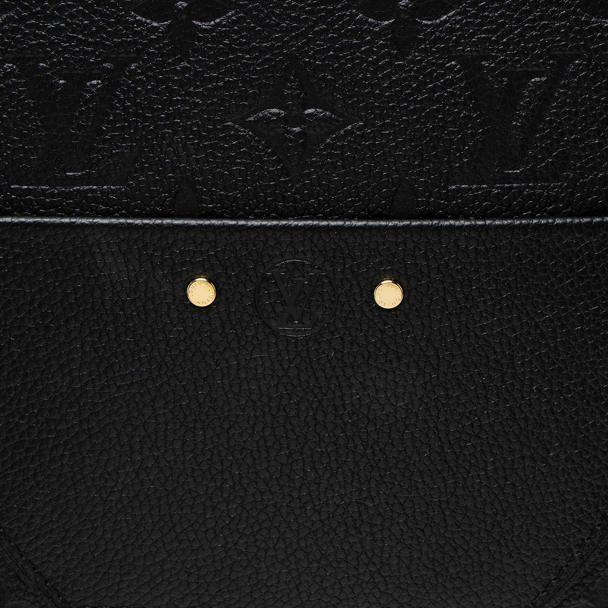 Louis Vuitton Monogram Empreinte Boite Chapeau Souple MM Shoulder Bag