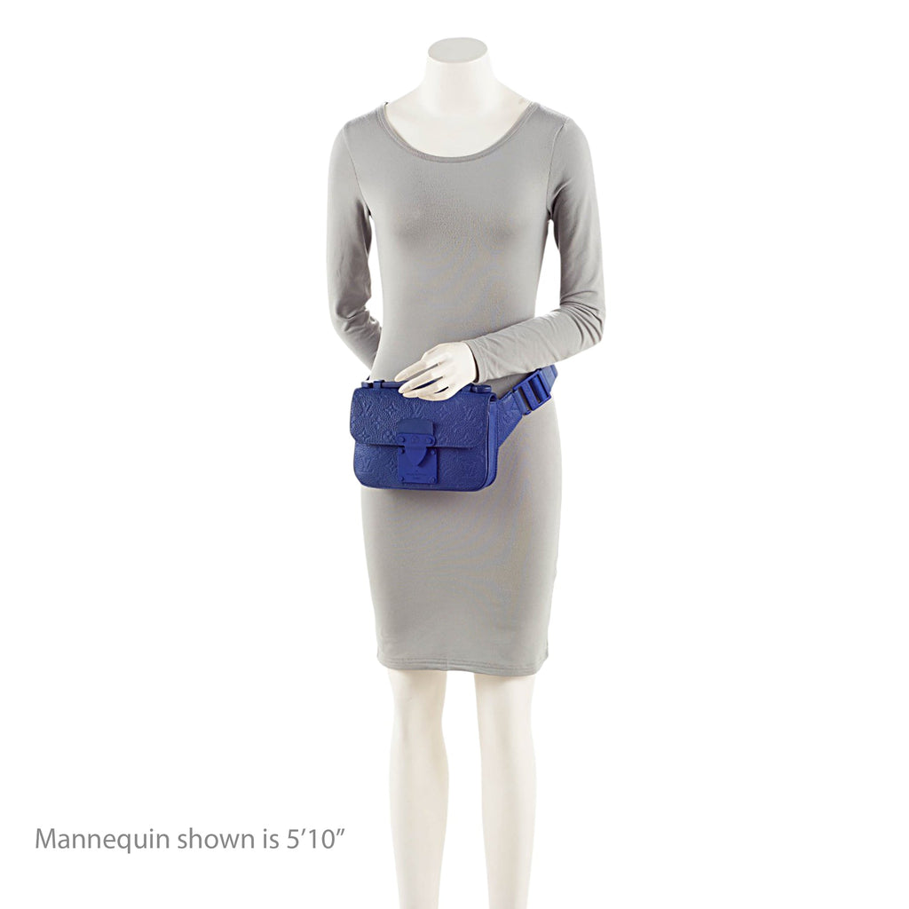 Louis Vuitton Monogram Empreinte Macassar S Lock Sling Bag