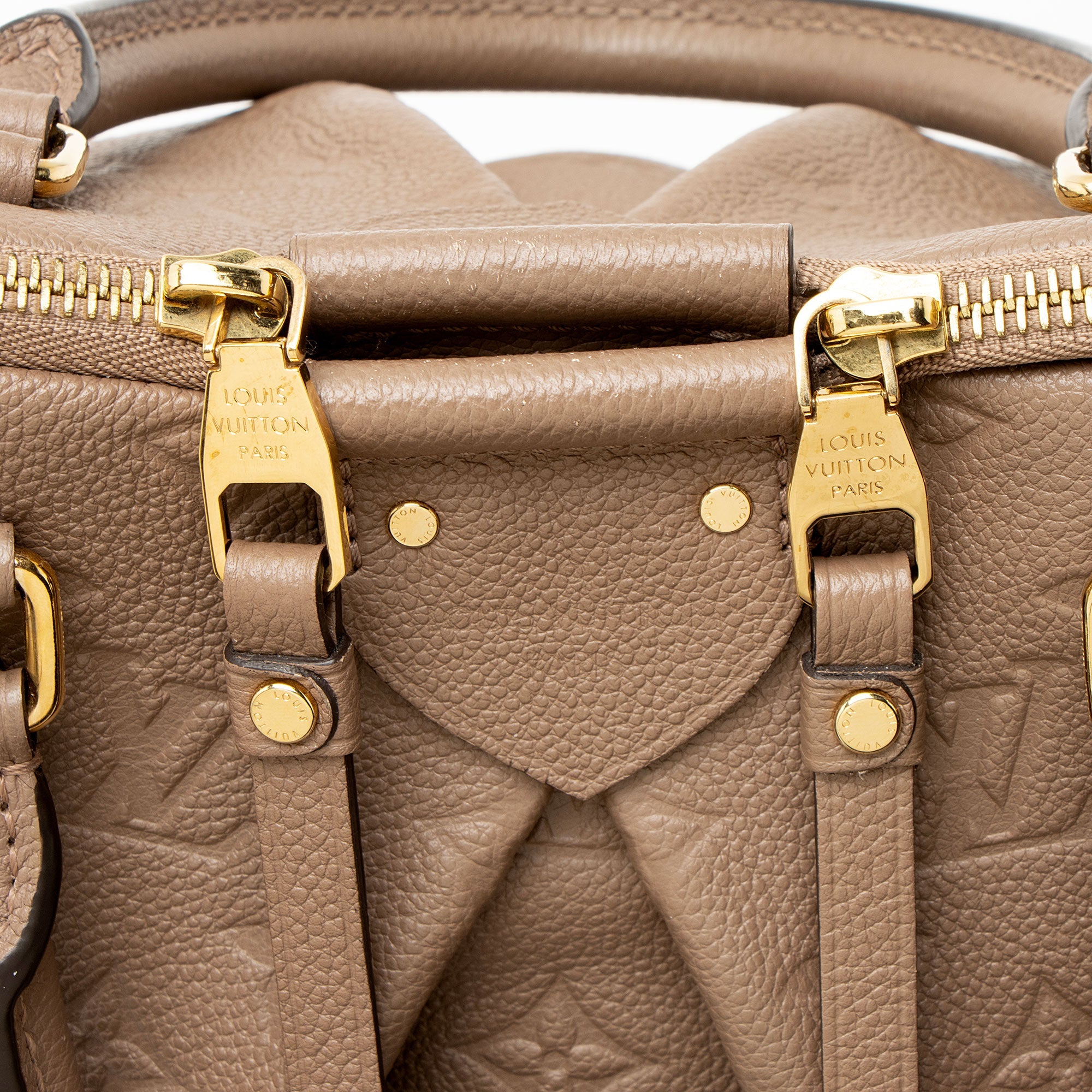 Louis Vuitton Monogram Empreinte Mazarine MM Satchel