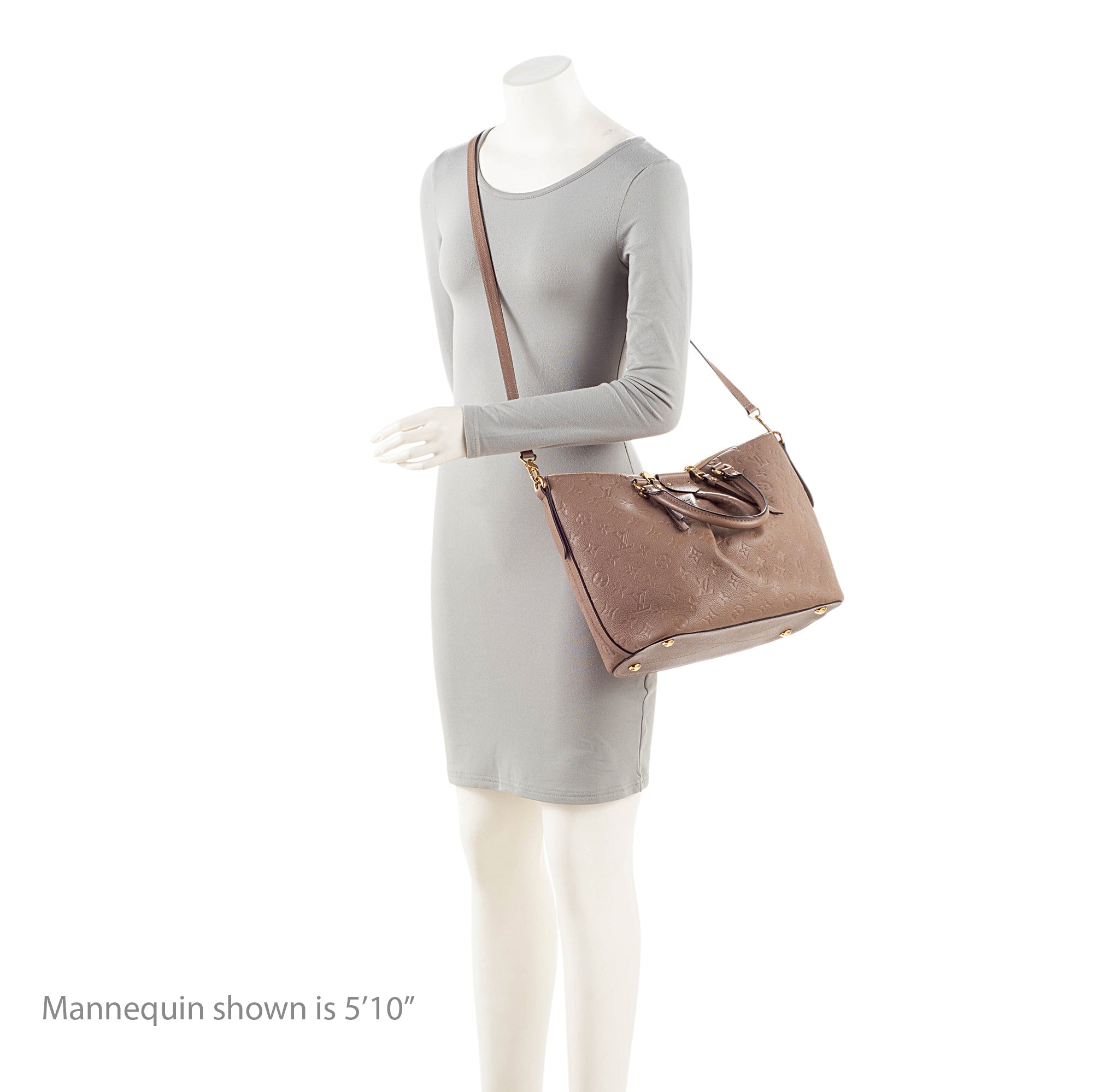 Louis Vuitton Monogram Empreinte Mazarine MM Satchel