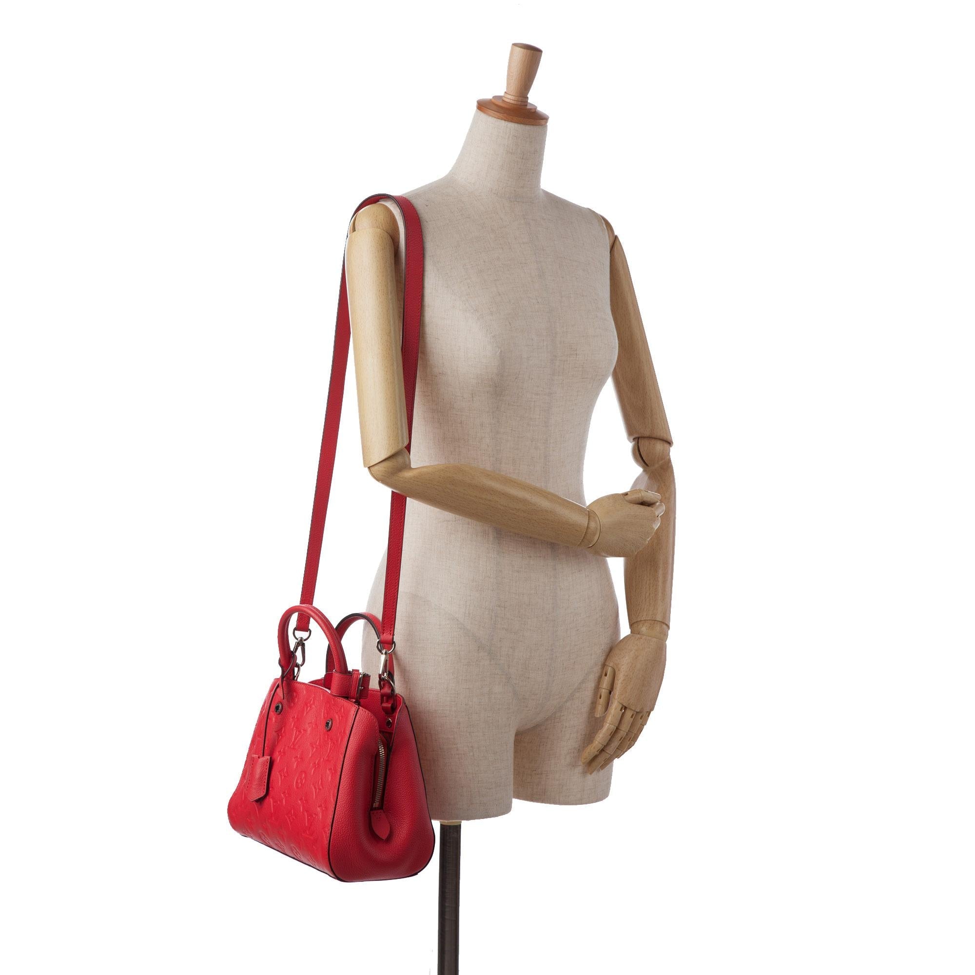 Louis Vuitton Monogram Empreinte Montaigne BB (SHG-p0gdEL)