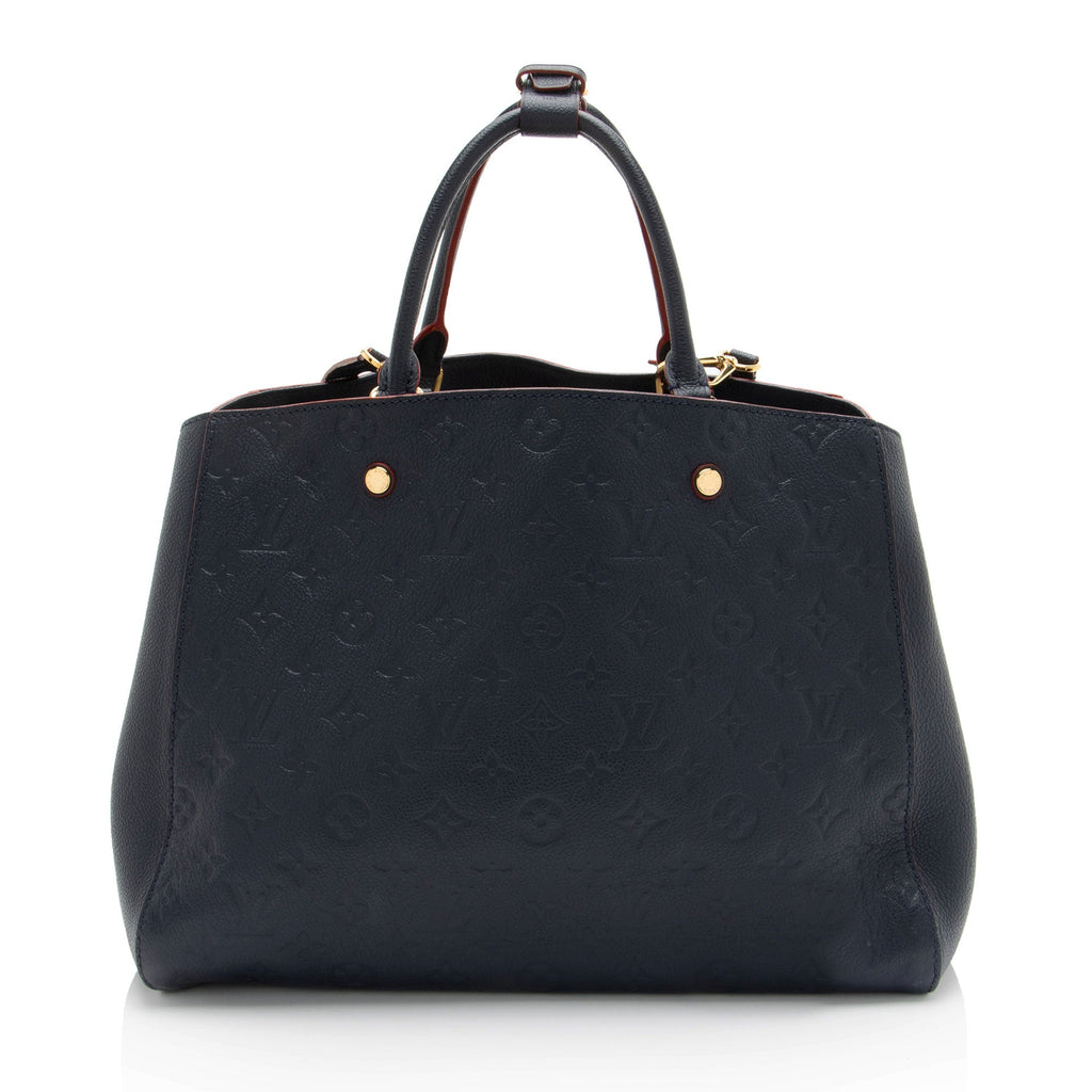 Louis Vuitton Monogram Empreinte Montaigne GM Satchel