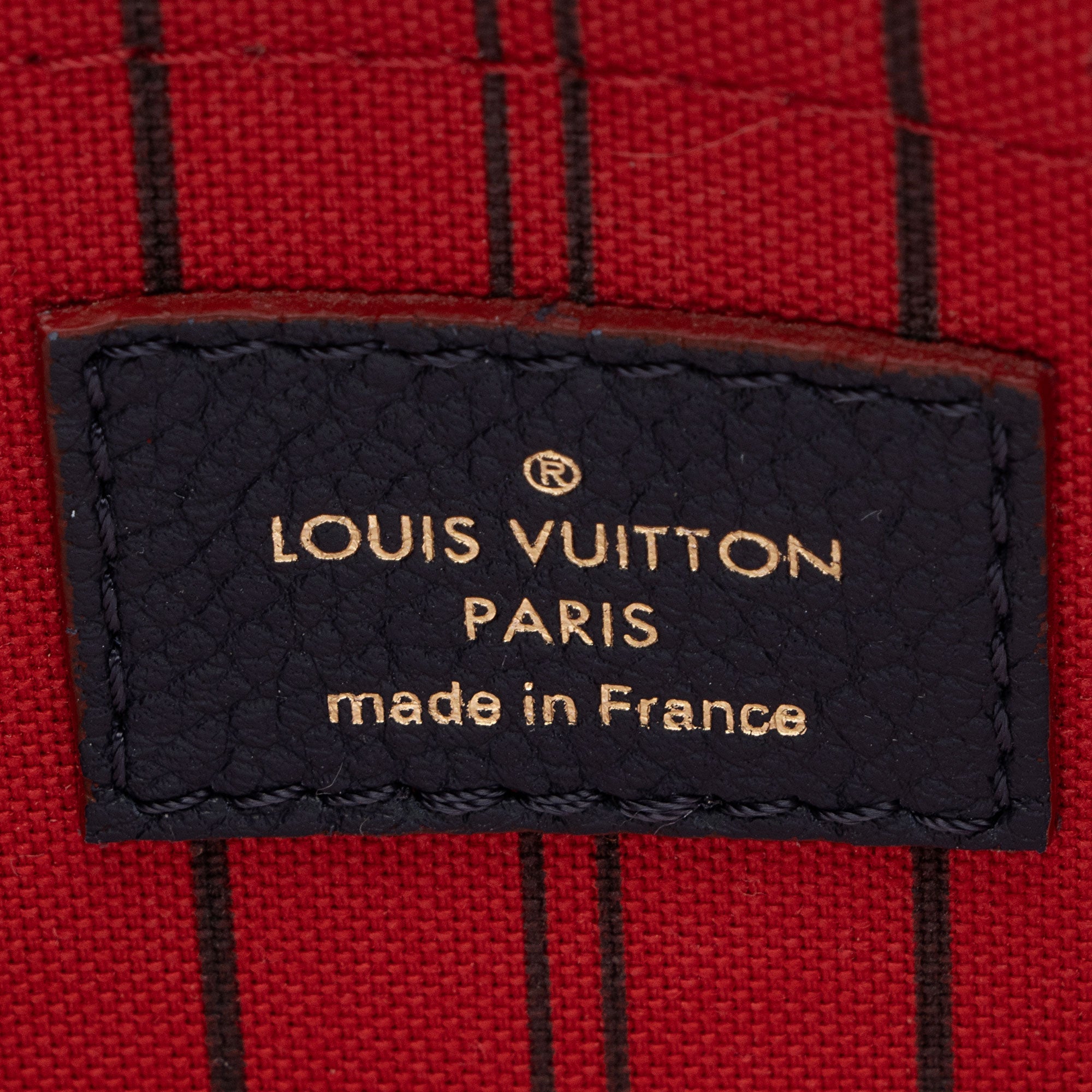 Louis Vuitton Monogram Empreinte Montaigne GM Satchel