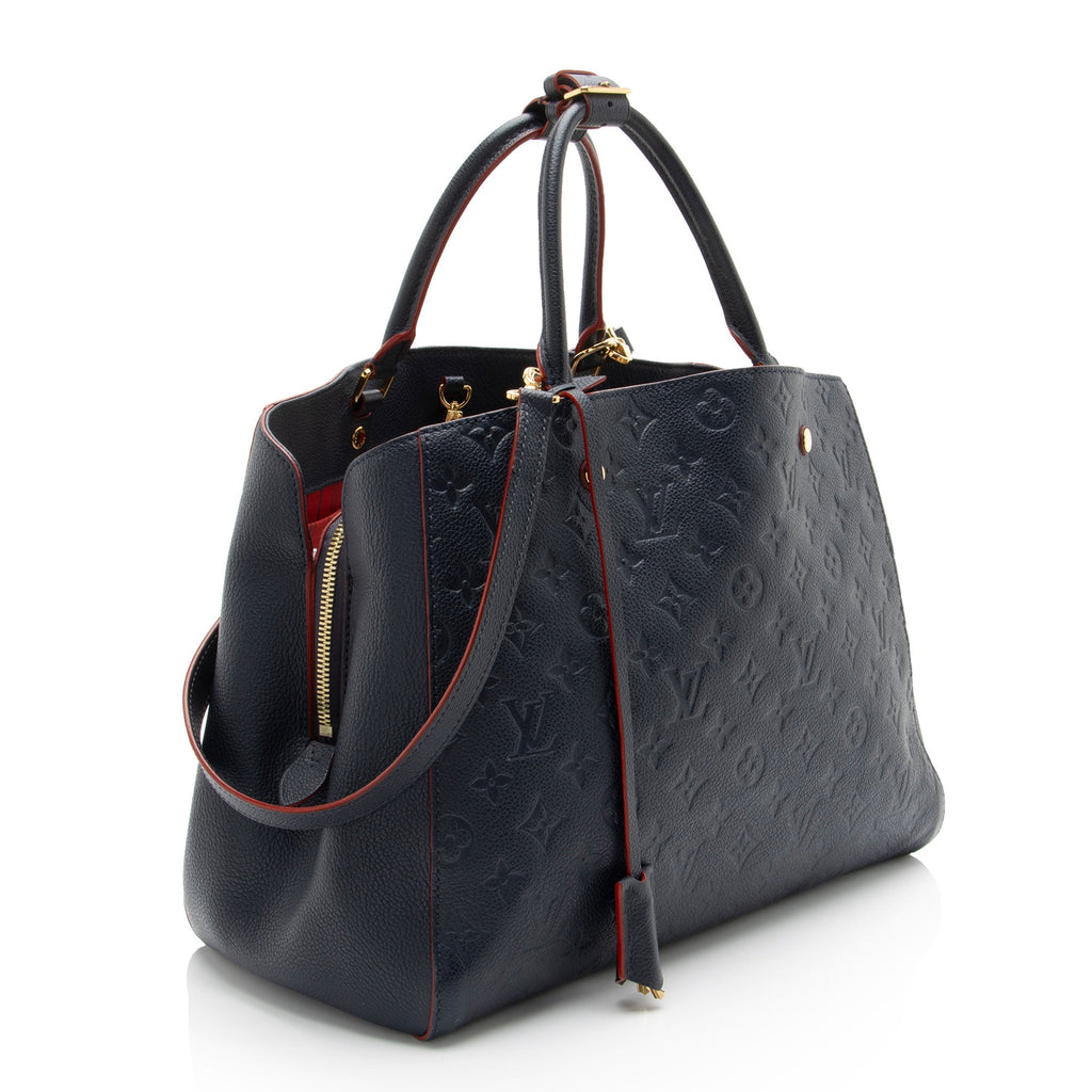Louis Vuitton Monogram Empreinte Montaigne GM Satchel